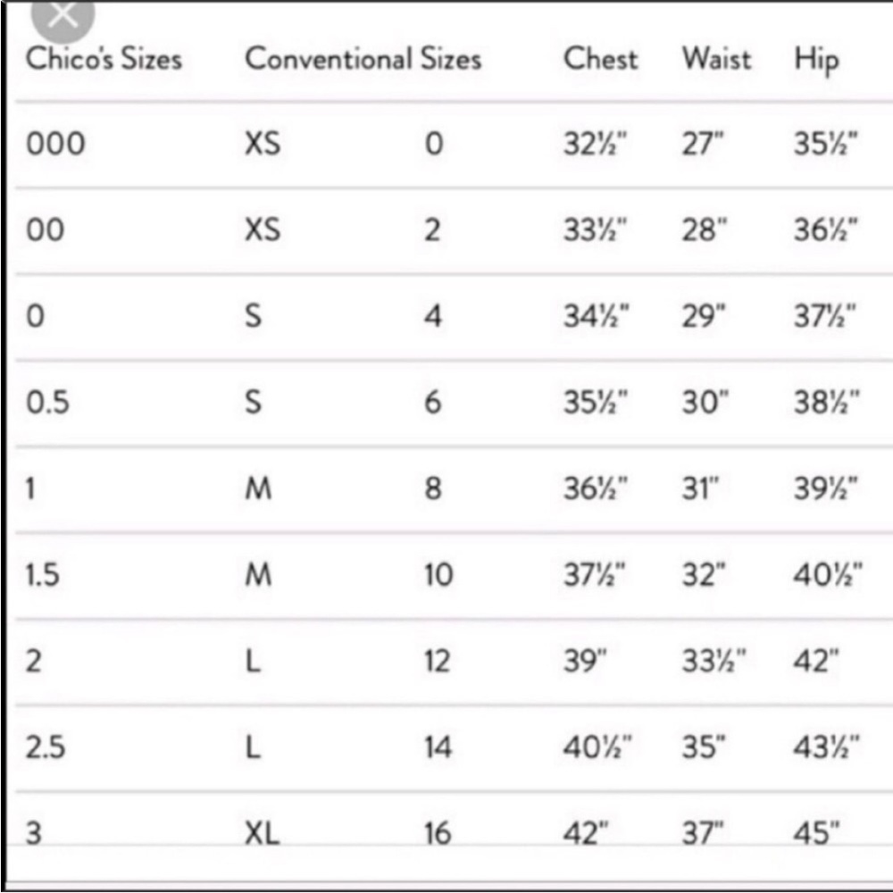 Chico's Blue No Iron Long Button Top 0/Small - Picture 6 of 6